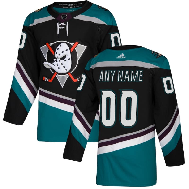 Anaheim Ducks adidas Alternate Authentic Custom Jersey -