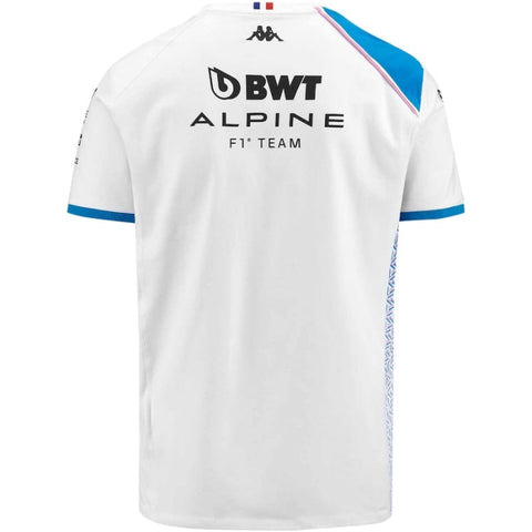 BWT Alpine F1 Team 2023 T-Shirt - White | Kappa