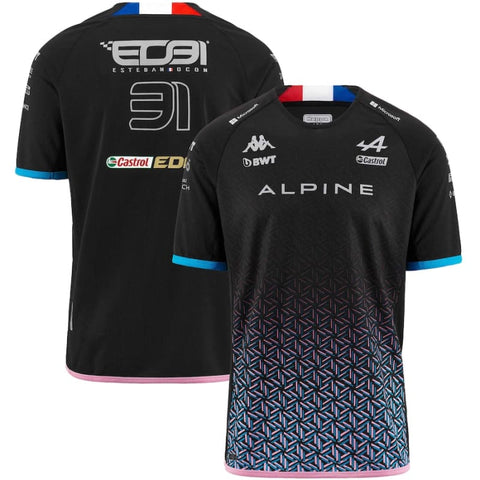 BWT Alpine F1 Team Esteban Ocon 2023 Driver T-Shirt | Kappa