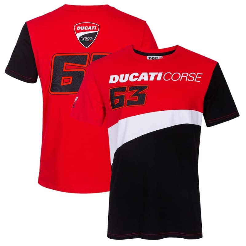 Ducati Lenovo Team 2022 Francesco Bagnaia Driver T-Shirt |