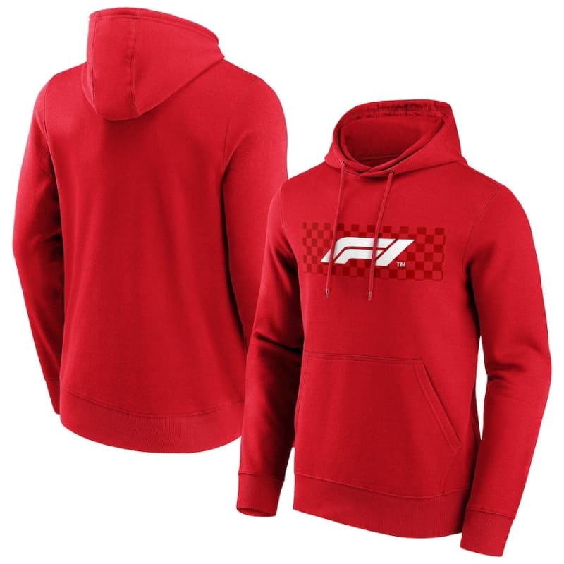 Formula 1 Racing Logo Hoodie - Red | Scuderia AlphaTauri