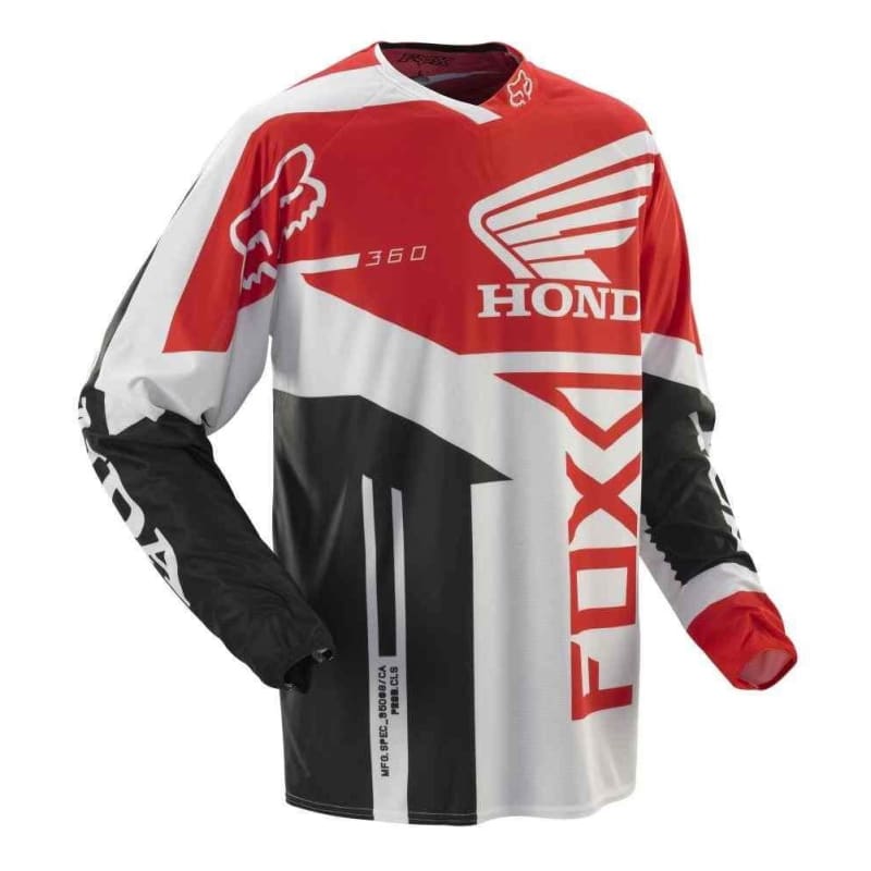 FOX 360 RACE Honda Motocross Jersey - Red/Black | FOX