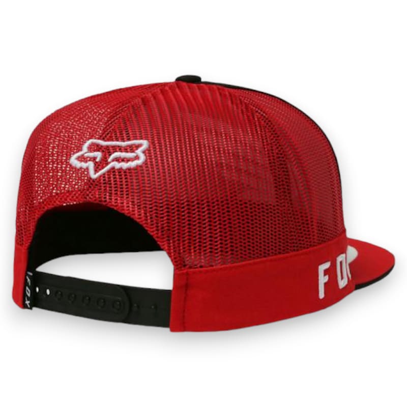 Fox Honda HRC Team Trucker Snapback Hat - Red Black | Fox