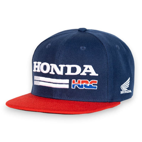 HRC Honda Racing Snapback Hat - Navy Red | HRC Honda Racing