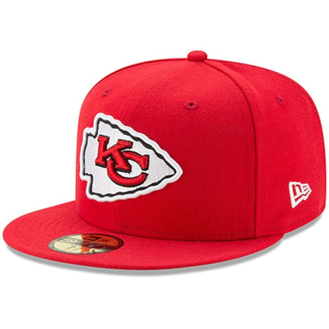 Kansas City Chief New Era Red 59FIFTY Fitted Hat | New Era