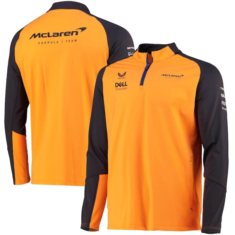 McLaren 2022 Team 1/4 Zip Sweatshirt | Castore