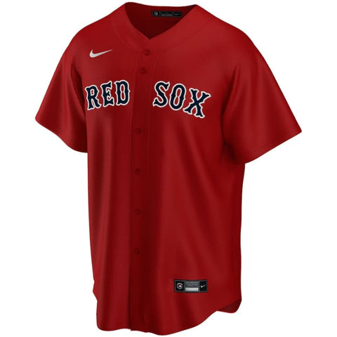 Men’s Boston Red Sox Nike Red Alternate Replica Custom