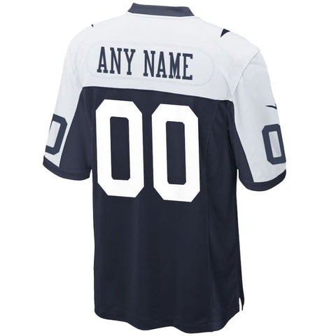 Men’s Dallas Cowboys Nike Navy Alternate Custom Jersey |