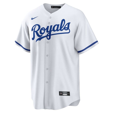 Men’s Kansas City Royals Nike White Replica Custom Jersey |
