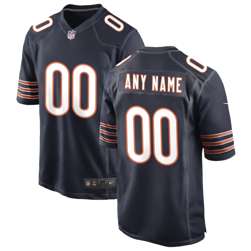 Men’s Nike Navy Chicago Bears Custom Jersey | Nike