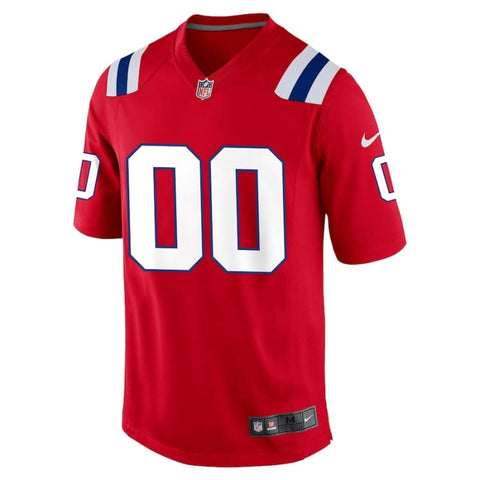 Men’s Nike Red New England Patriots Custom Jersey | Nike
