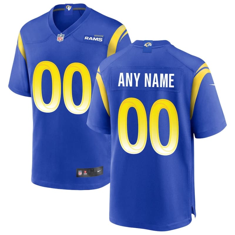 Men’s Nike Royal Los Angeles Rams Custom Game Jersey | Nike