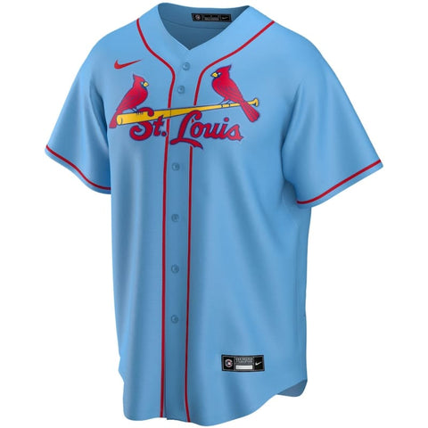 Men’s St. Louis Cardinals Nike Light Blue Alternate Replica