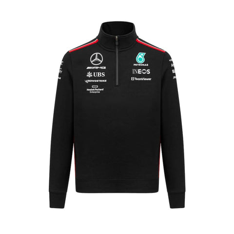 Mercedes AMG Petronas F1 2023 Team 1/4 Zip Sweatshirt |