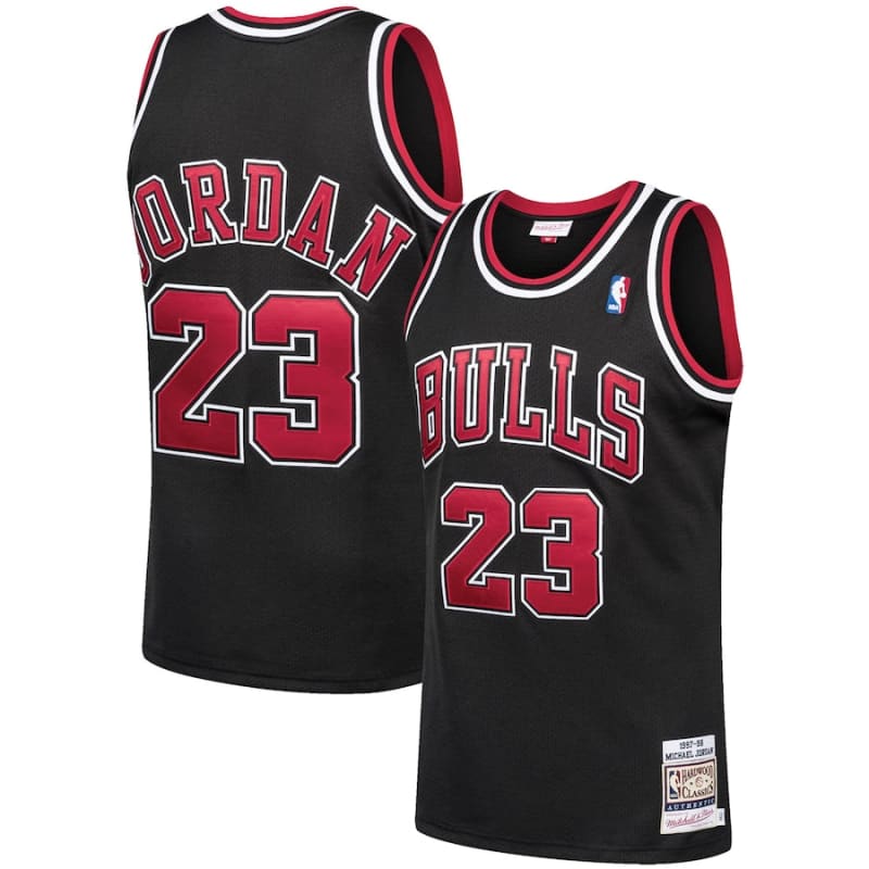 Mitchell & Ness Michael Jordan Black Chicago Bulls 1997-98