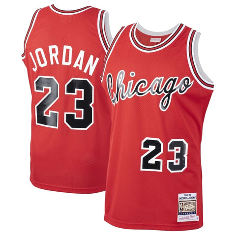 Mitchell & Ness Michael Jordan Red Chicago Bulls 1984-85