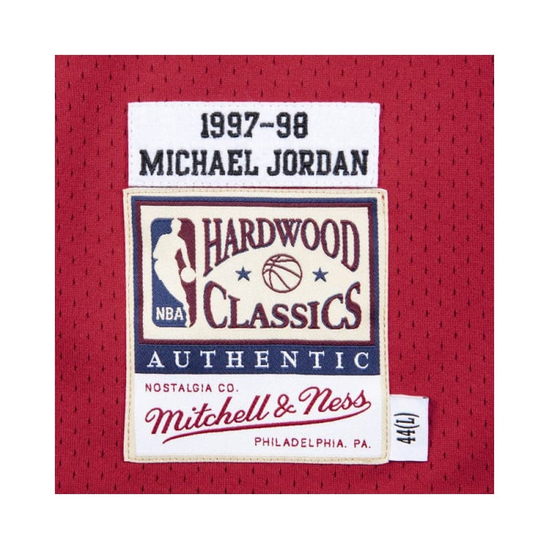 Michael Jordan 1997-98 Chicago Bulls NBA Finals Nike Authentic