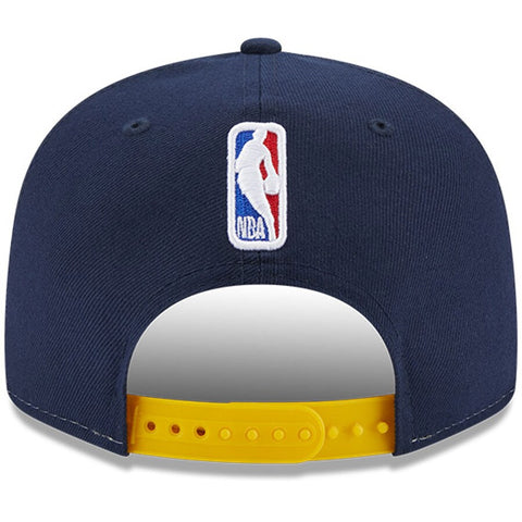 New Era Indiana Pacers Back Half 9FIFTY Snapback Hat - White/Navy