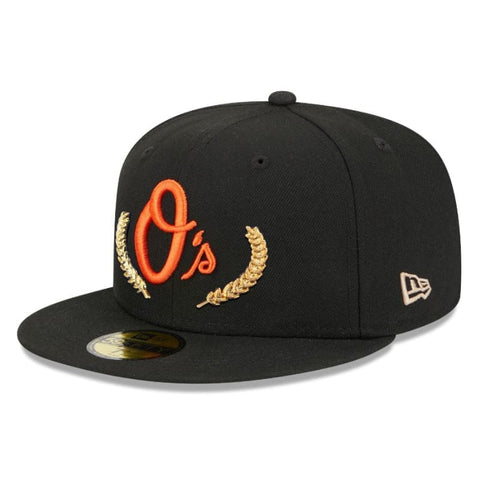 New Era Baltimore Orioles Gold Leaf 59FIFTY Fitted Hat