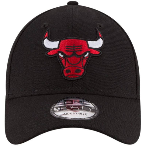 New Era Black Chicago Bulls 9FORTY Adjustable Hat | New Era