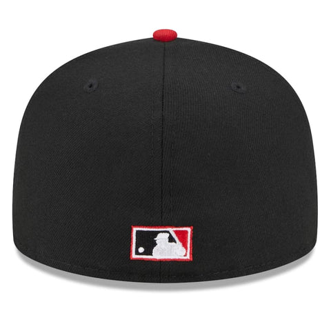 New Era Black Miami Marlins Hearts 59FIFTY Fitted Hat -