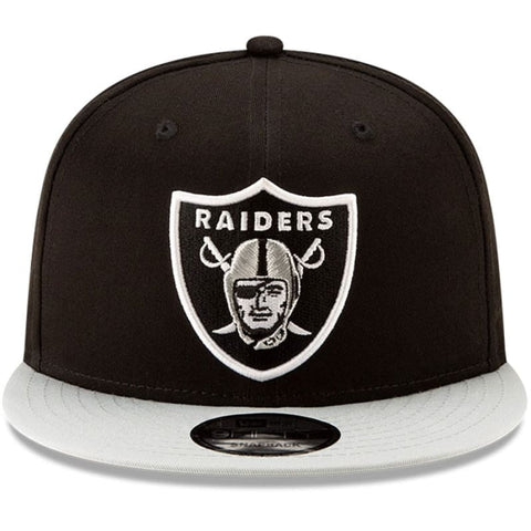 New Era Black/Silver Las Vegas Raiders 9FIFTY Snapback Hat |