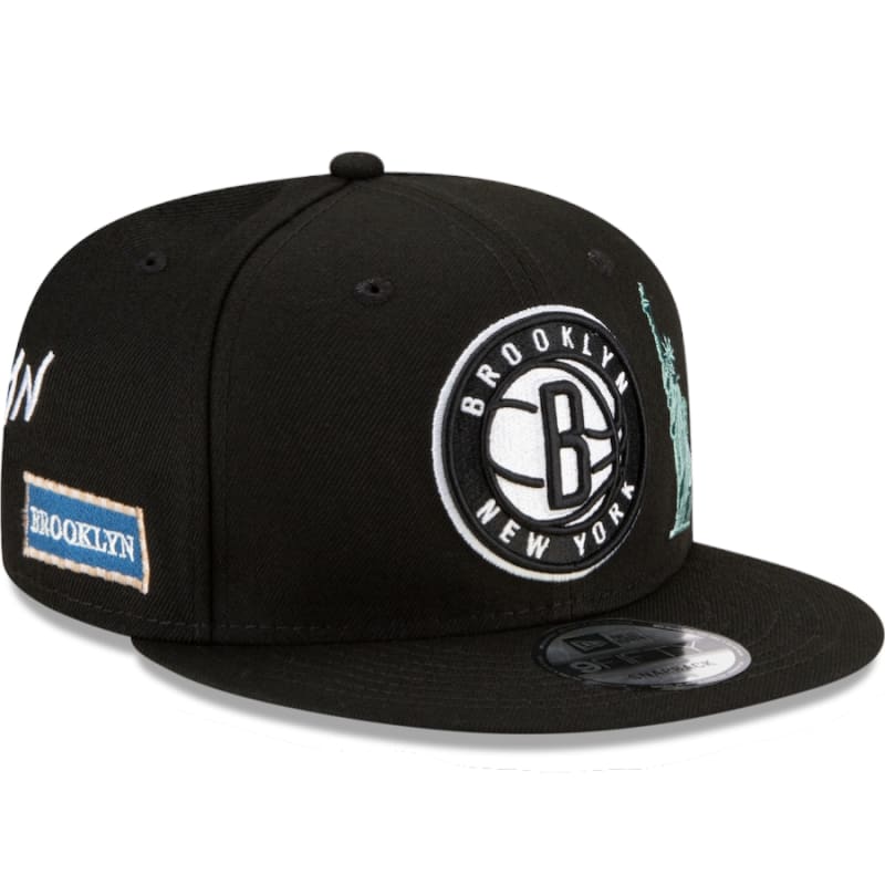 New Era Brooklyn Nets City Transit 9FIFTY Snapback Hat -
