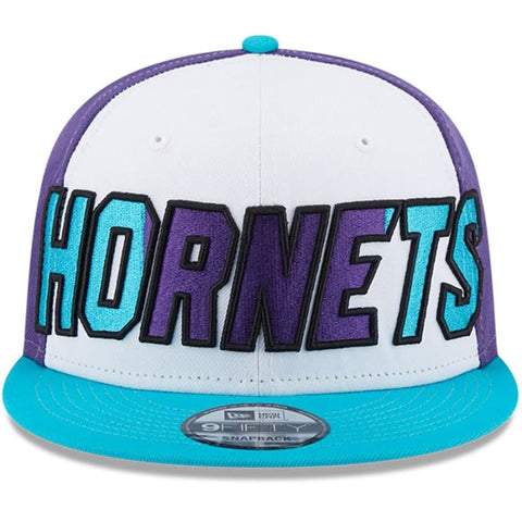 New Era Charlotte Hornets Back Half 9FIFTY Snapback Hat