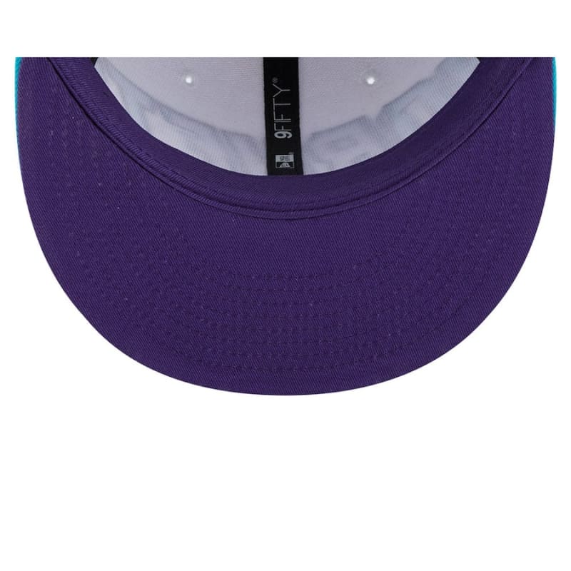 New Era Charlotte Hornets Back Half 9FIFTY Snapback Hat