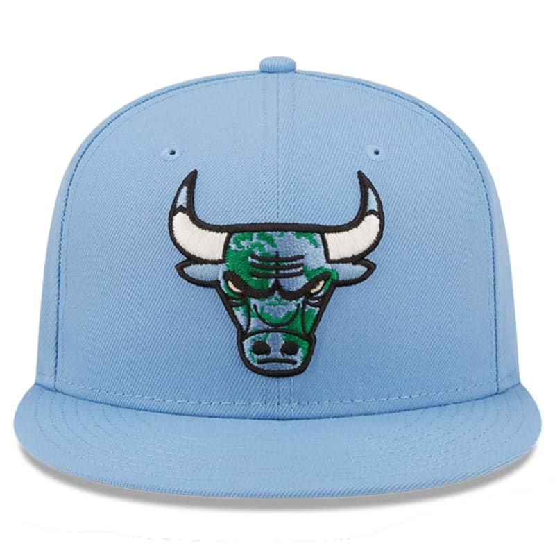 New Era Chicago Bulls NBA Global Blue Snapback Hat | New Era