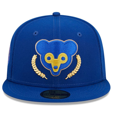 New Era Chicago Cubs Gold Leaf 59FIFTY Fitted Hat - Royal