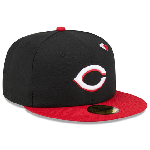 New Era Cincinnati Reds Hearts 59FIFTY Fitted Hat -