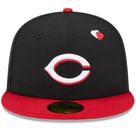 New Era Cincinnati Reds Hearts 59FIFTY Fitted Hat -
