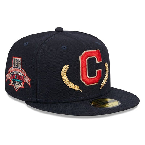 New Era Cleveland Guardians Gold Leaf 59FIFTY Fitted Hat
