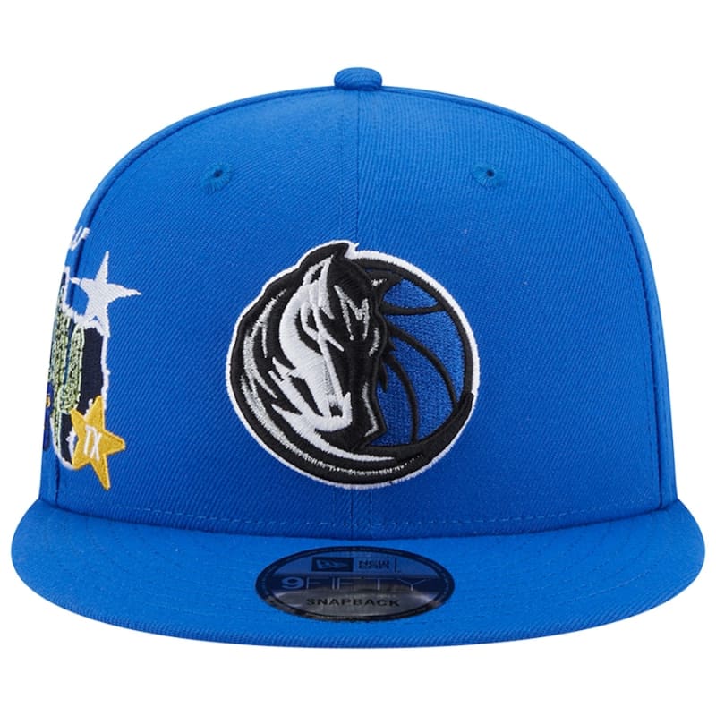 New Era Dallas Mavericks Icon 9FIFTY Snapback Hat - Blue