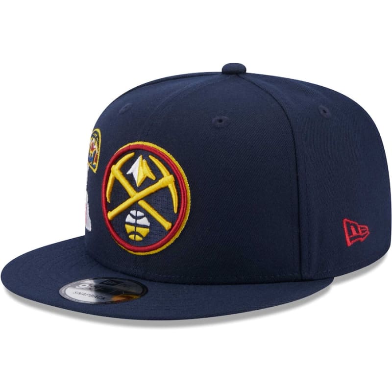 New Era Denver Nuggets Icon 9FIFTY Snapback Hat - Navy