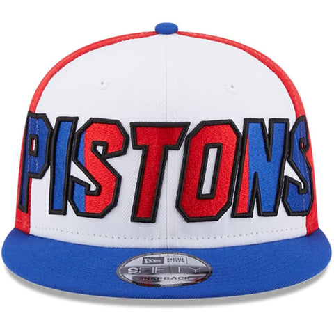 New Era Detroit Pistons Back Half 9FIFTY Snapback Hat