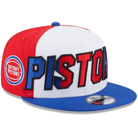 New Era Detroit Pistons Back Half 9FIFTY Snapback Hat
