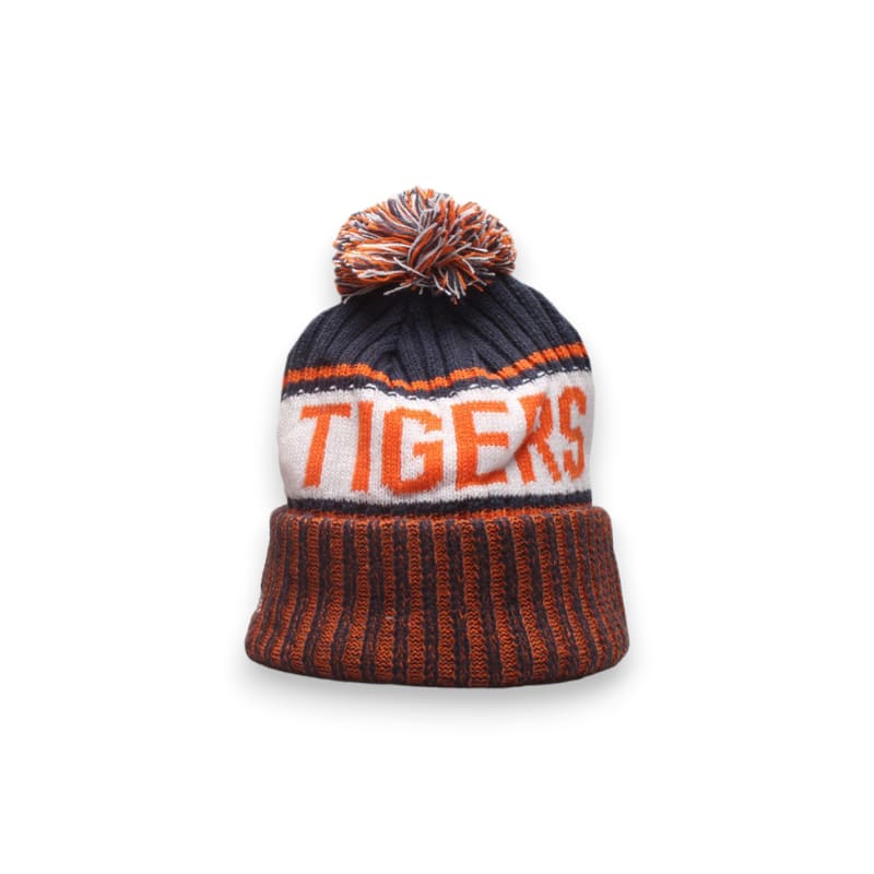 New Era Detroit Tigers beanie with pom - orange | New Era
