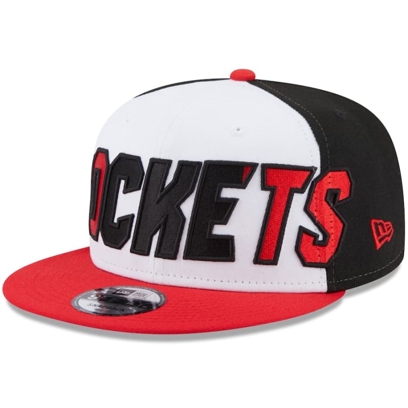 New Era Houston Rockets Back Half 9FIFTY Snapback Hat