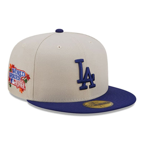 New Era LA Dodgers Fall Classic White 59FIFTY Fitted Cap |