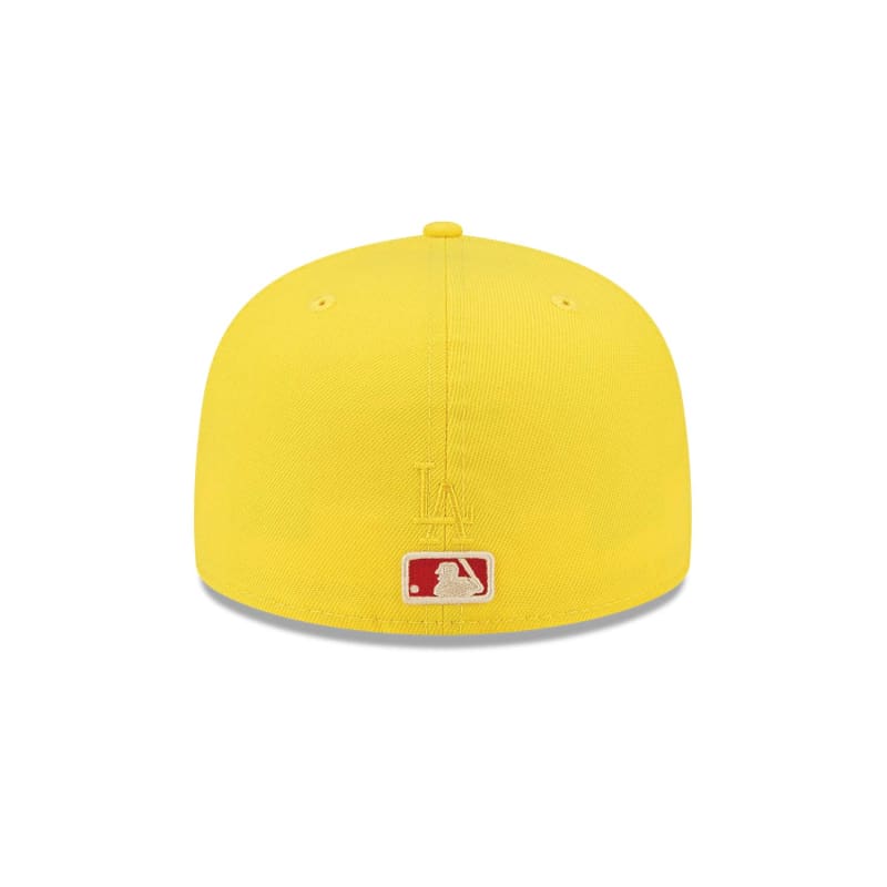 New Era LA Dodgers Icy Pop Bright Yellow 59FIFTY Fitted Cap