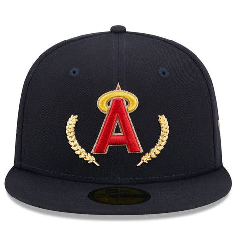 New Era Los Angeles Angels Gold Leaf 59FIFTY Fitted Hat