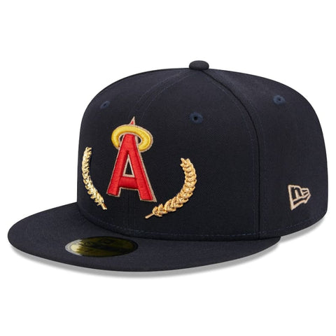 New Era Los Angeles Angels Gold Leaf 59FIFTY Fitted Hat
