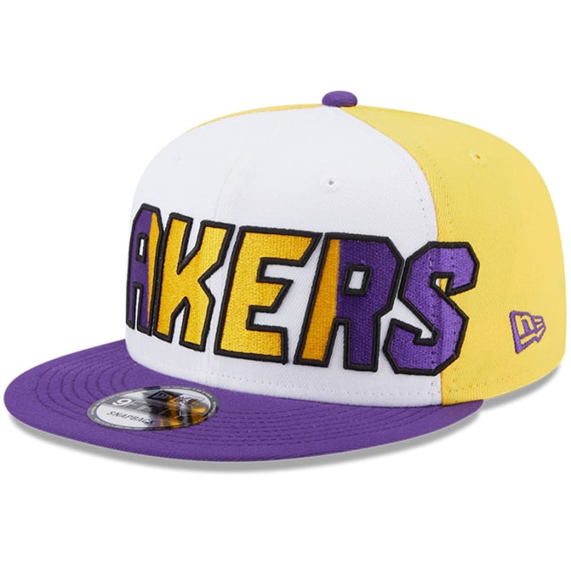 New Era Los Angeles Lakers Back Half 9FIFTY Snapback Hat