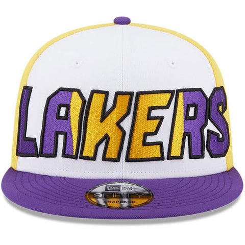 New Era Los Angeles Lakers Back Half 9FIFTY Snapback Hat