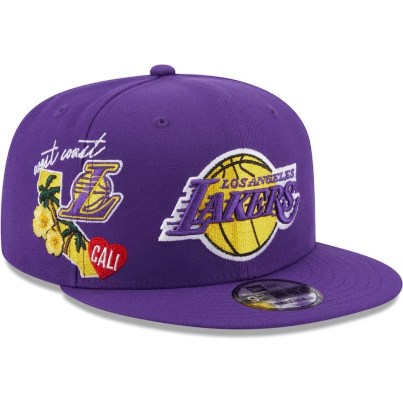 New Era Los Angeles Lakers Icon 9FIFTY Snapback Hat