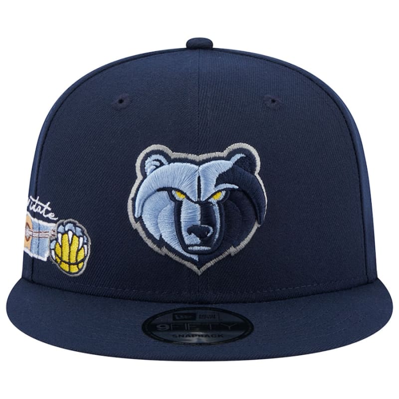 New Era Memphis Grizzlies Icon 9FIFTY Snapback Hat - Navy