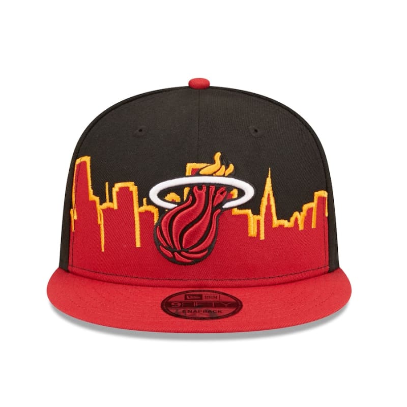 New Era Miami Heat 2022 Tip-Off 9FIFTY Snapback Hat -