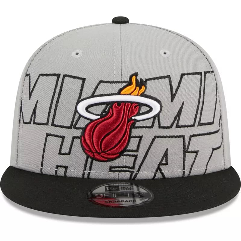 New Era Miami Heat 2023 NBA Draft 9FIFTY Snapback -
